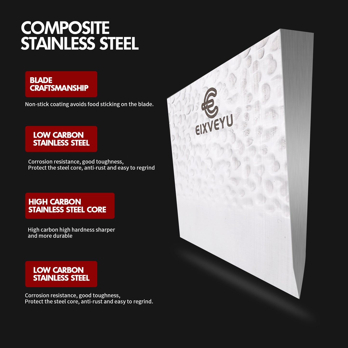 Kitchen knife set, butcher knife, chef's knife, and fruit knife 3-piece set, professional kitchen knife, forged vegetable knife, meat knife, paring knife, wooden handle, gift box