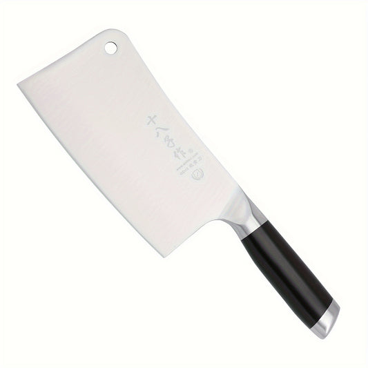 SHI BA ZI ZUO Chef's knife Kitchen knife High-quality stainless steel butcher knife Chinese cutting knife with full tang blade for cutting meat from bone